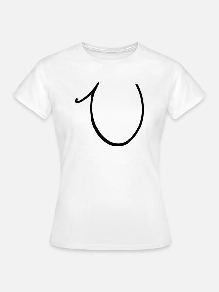 Das U - Frauen T-Shirt - Weiß