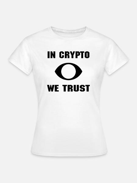 Bitcoin Trading Crypto Aktien - Frauen T-Shirt - Weiß