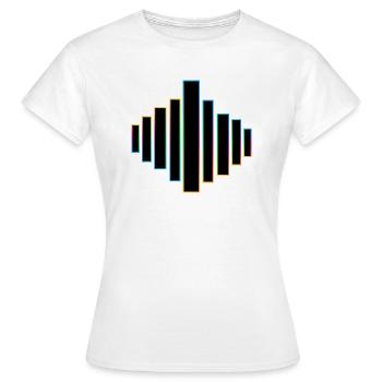 NÉON - T-shirt Femme - blanc - Devant - AI Model Female 172 dark (172cm)