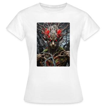 Souris Plantes Effrayantes 1.7 - T-shirt Femme - blanc - Devant - AI Model Female 172 dark (172cm)