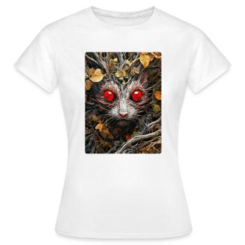 Souris Plantes Effrayantes 1.2 - T-shirt Femme - blanc - Devant - AI Model Female 172 dark (172cm)