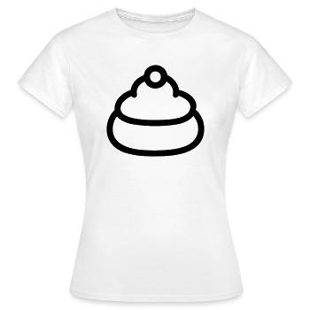 Cupcake - Frauen T-Shirt - Weiß - Vorne - AI Model Female 172 dark (172cm)