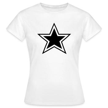 stern - Frauen T-Shirt - Weiß - Vorne - AI Model Female 172 dark (172cm)