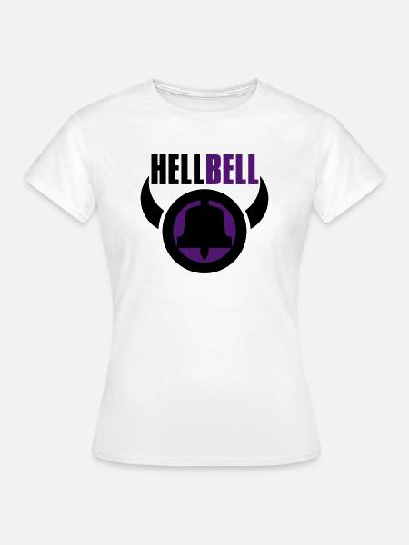 hellbell höllen glocke - Frauen T-Shirt - Weiß