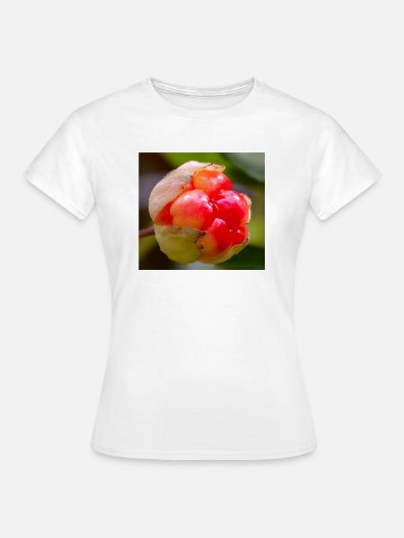 Moltebeere - Frauen T-Shirt - Weiß