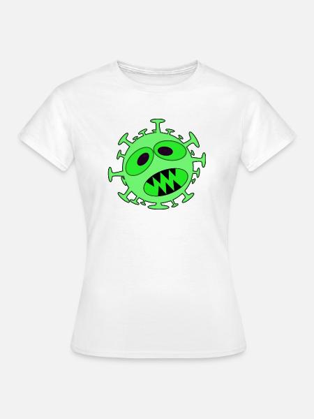 Virus - Frauen T-Shirt - Weiß
