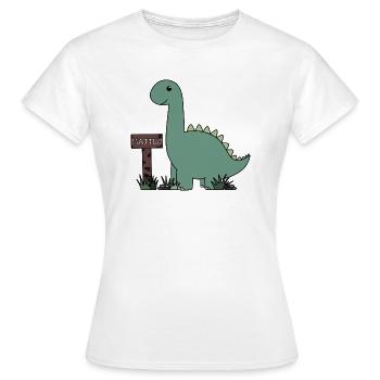 Dino Matteo - Frauen T-Shirt - Weiß - Vorne - AI Model Female 172 dark (172cm)