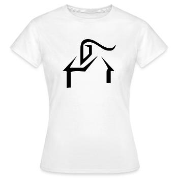 Maison - T-shirt Femme - blanc - Devant - AI Model Female 172 dark (172cm)