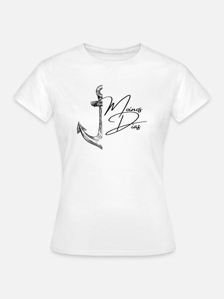 Moinos Dias1 - Frauen T-Shirt - Weiß