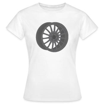 Bord - T-shirt Femme - blanc - Devant - AI Model Female 172 dark (172cm)