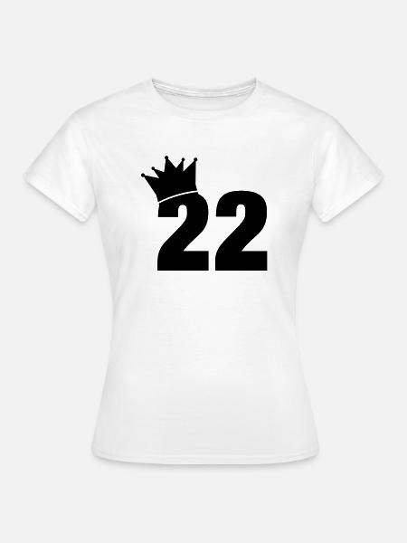 22_krone_f1 - Frauen T-Shirt - Weiß