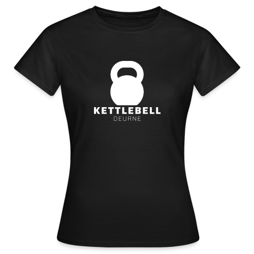 Kettlebell Deurne Wit Logo - Vrouwen T-shirt