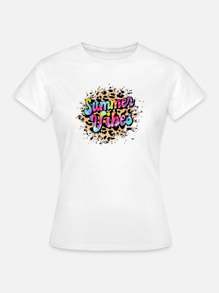 Summer - Frauen T-Shirt - Weiß