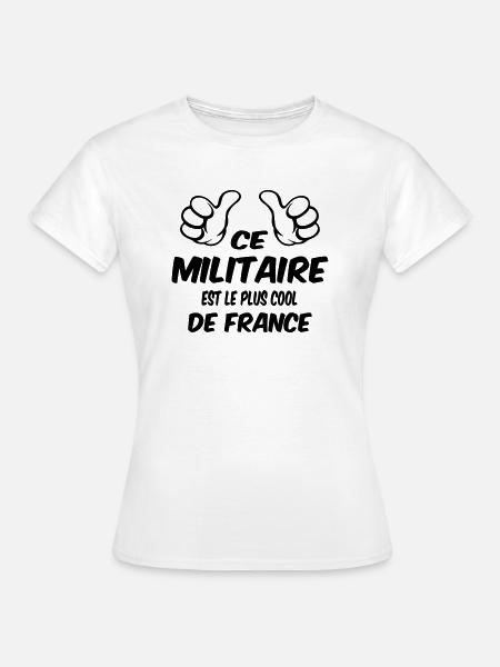 BESTES MILITÄR - Frauen T-Shirt - Weiß
