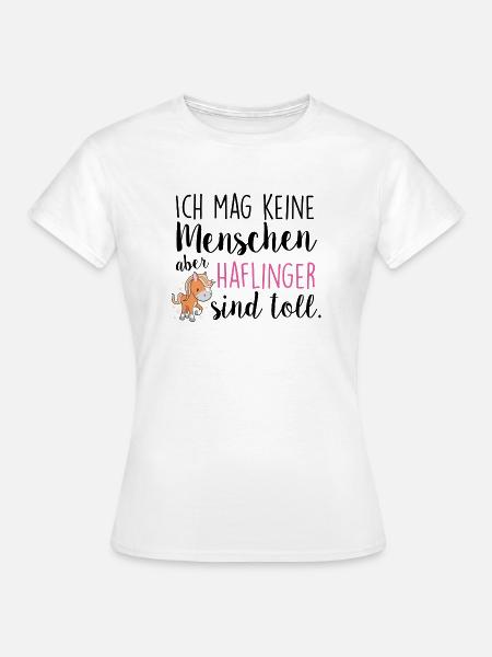 Haflinger sind toll - Frauen T-Shirt - Weiß