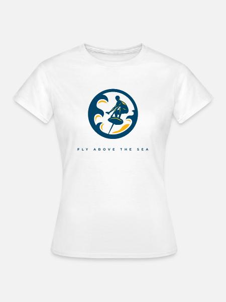 FJORDFOILER - Frauen T-Shirt - Weiß