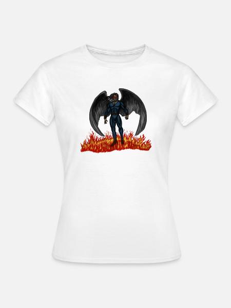 Superheld - Frauen T-Shirt - Weiß