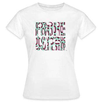 osterfest witzig bday statement evangelisch - Frauen T-Shirt - Weiß - Vorne - AI Model Female 172 dark (172cm)