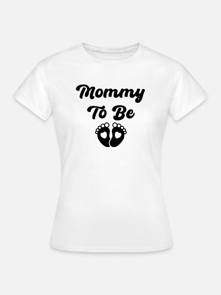 werdende Mama - Frauen T-Shirt - Weiß