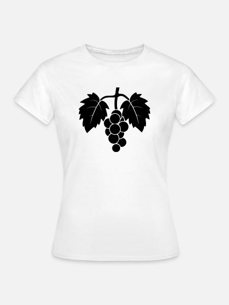 Weintraube - Frauen T-Shirt - Weiß