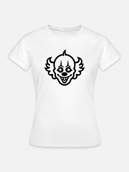 Clown - Frauen T-Shirt - Weiß