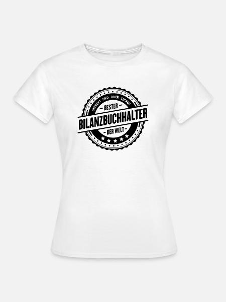 Bester Bilanzbuchhalter - Frauen T-Shirt - Weiß