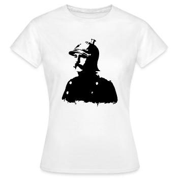 Otto von Bismarck - T-shirt Femme - blanc - Devant - AI Model Female 172 dark (172cm)