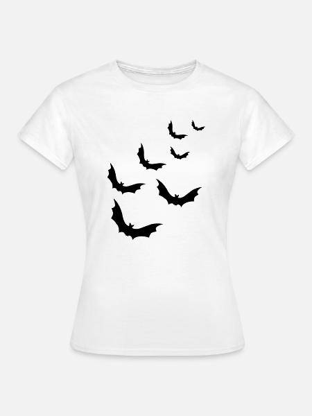 Fledermäuse - Frauen T-Shirt - Weiß