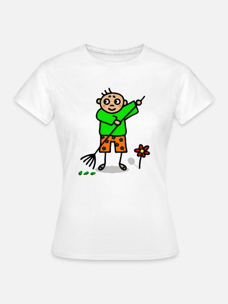 Gärtner Hobbygärtner - Frauen T-Shirt - Weiß