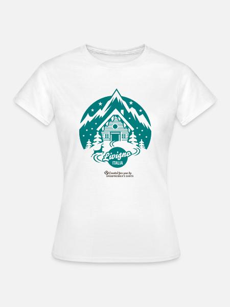 Livigno - Frauen T-Shirt - Weiß