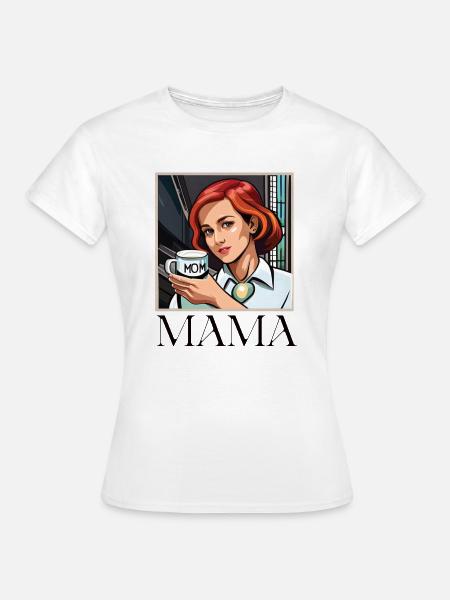Mum - Frauen T-Shirt - Weiß