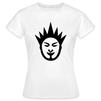 clown - T-shirt Femme - blanc - Devant - AI Model Female 172 dark (172cm)
