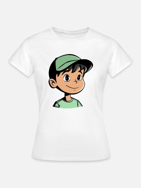 Schuljunge Schulklasse - Frauen T-Shirt - Weiß