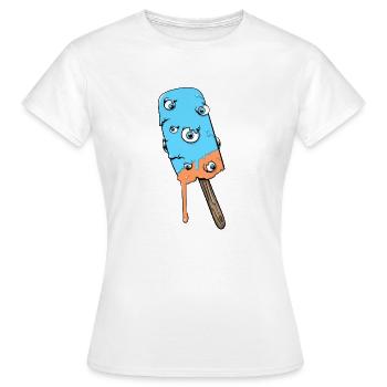 Augencreme Genuss - Frauen T-Shirt - Weiß - Vorne - AI Model Female 172 dark (172cm)