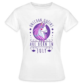 unicorn - Frauen T-Shirt - Weiß - Vorne - AI Model Female 172 dark (172cm)