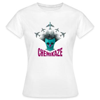 chemikaze - T-shirt Femme - blanc - Devant - AI Model Female 172 dark (172cm)