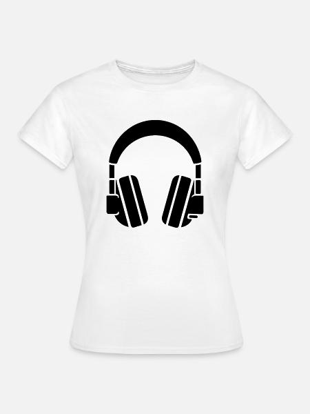Gaming-Headset - Frauen T-Shirt - Weiß