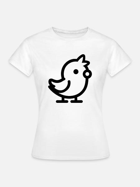 Küken - Frauen T-Shirt - Weiß