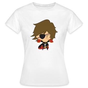 Al"bud"tor - T-shirt Femme - blanc - Devant - AI Model Female 172 dark (172cm)