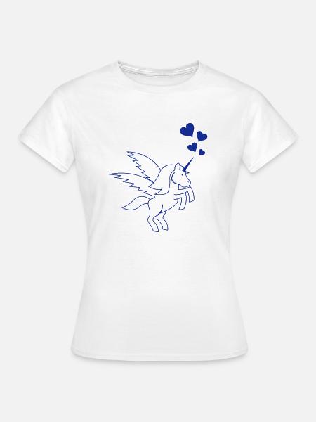 unicorn - Frauen T-Shirt - Weiß