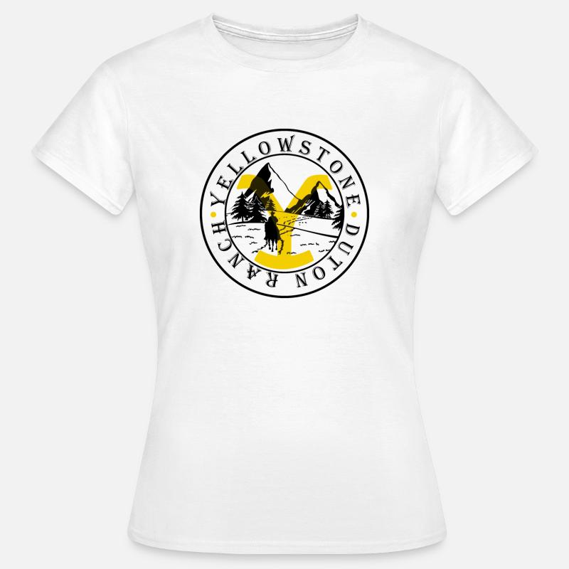 Yellowstone Dutton Ranch - Women's T-Shirt - white