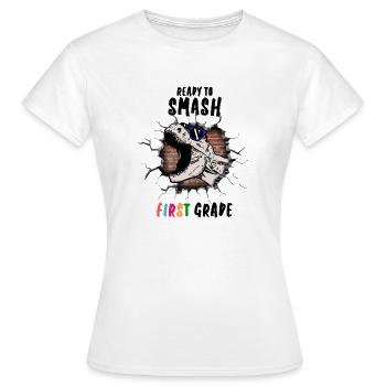 Ready To Smash First Grade - Women's T-Shirt - white - Front - AI Model Female 172 dark (172cm)