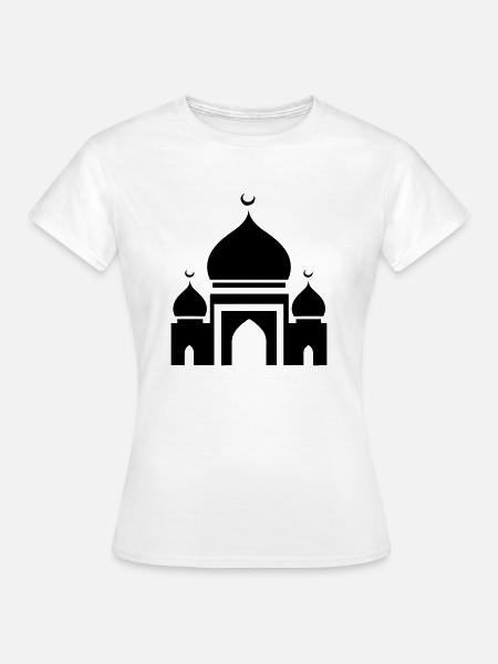 Moschee - Frauen T-Shirt - Weiß
