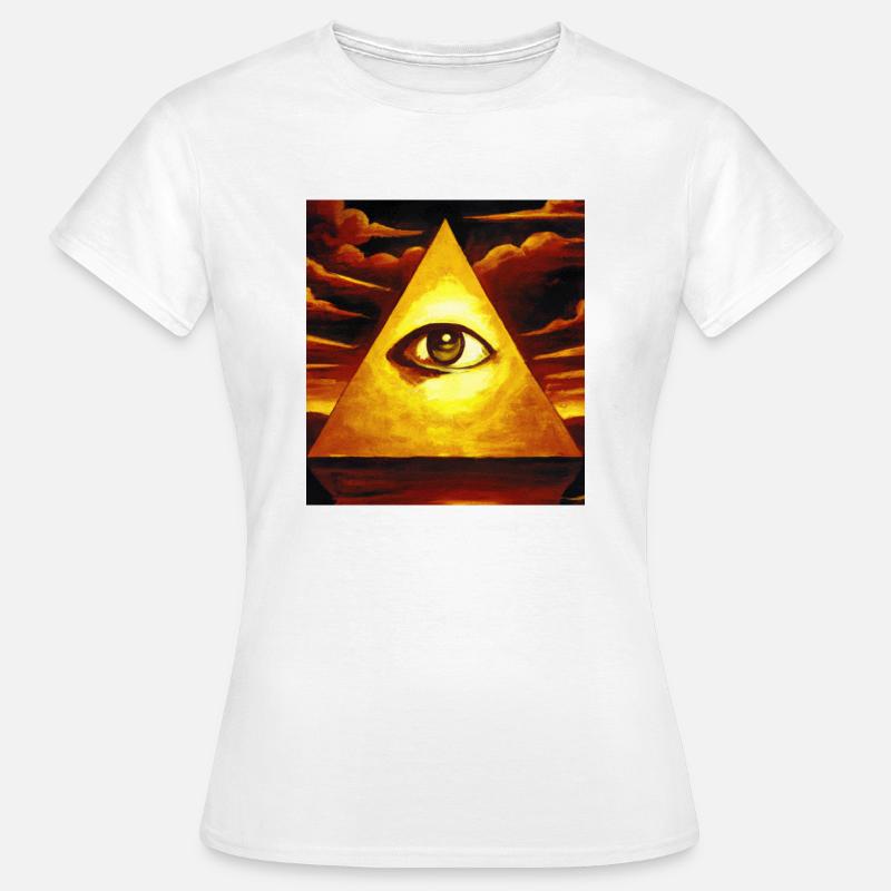 All Seeing Eye - Women's T-Shirt - white