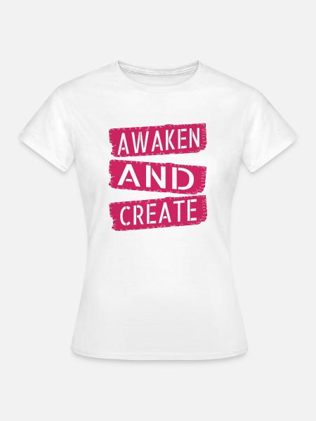 fostering creativity innovative ideas - Frauen T-Shirt - Weiß