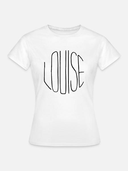 Louise - Frauen T-Shirt - Weiß