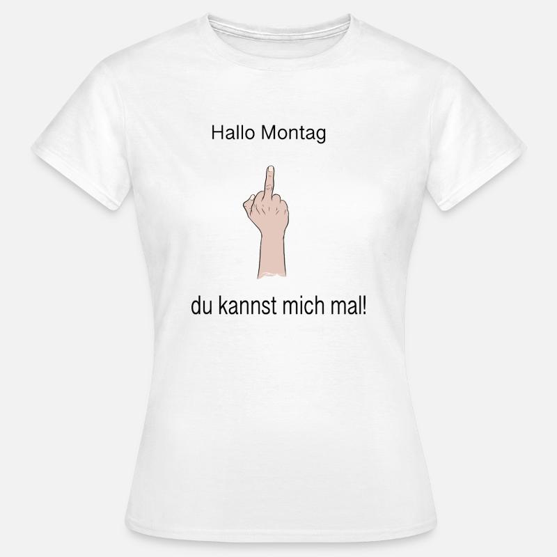 Hello Monday - Women's T-Shirt - white