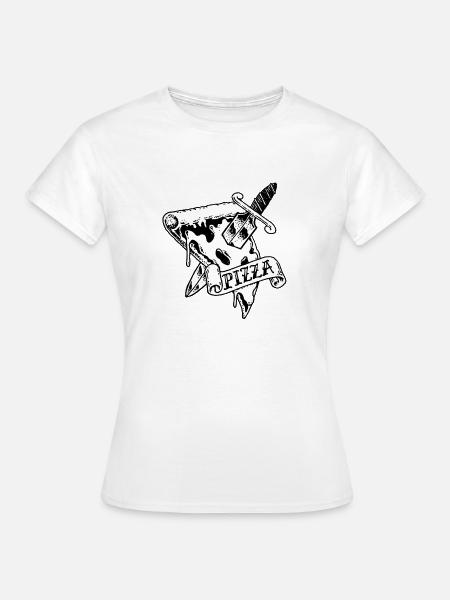 PIZZA !!! - Frauen T-Shirt - Weiß