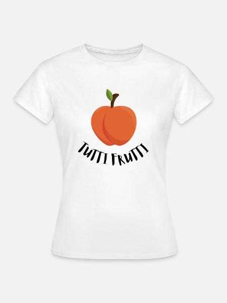 TUTTI FRUTTI - Frauen T-Shirt - Weiß