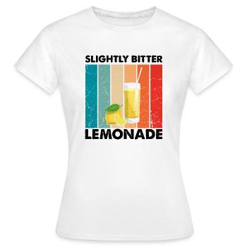 Limonade Limonade Limonade Limonade Stand Design - T-shirt Femme - blanc - Devant - AI Model Female 172 dark (172cm)